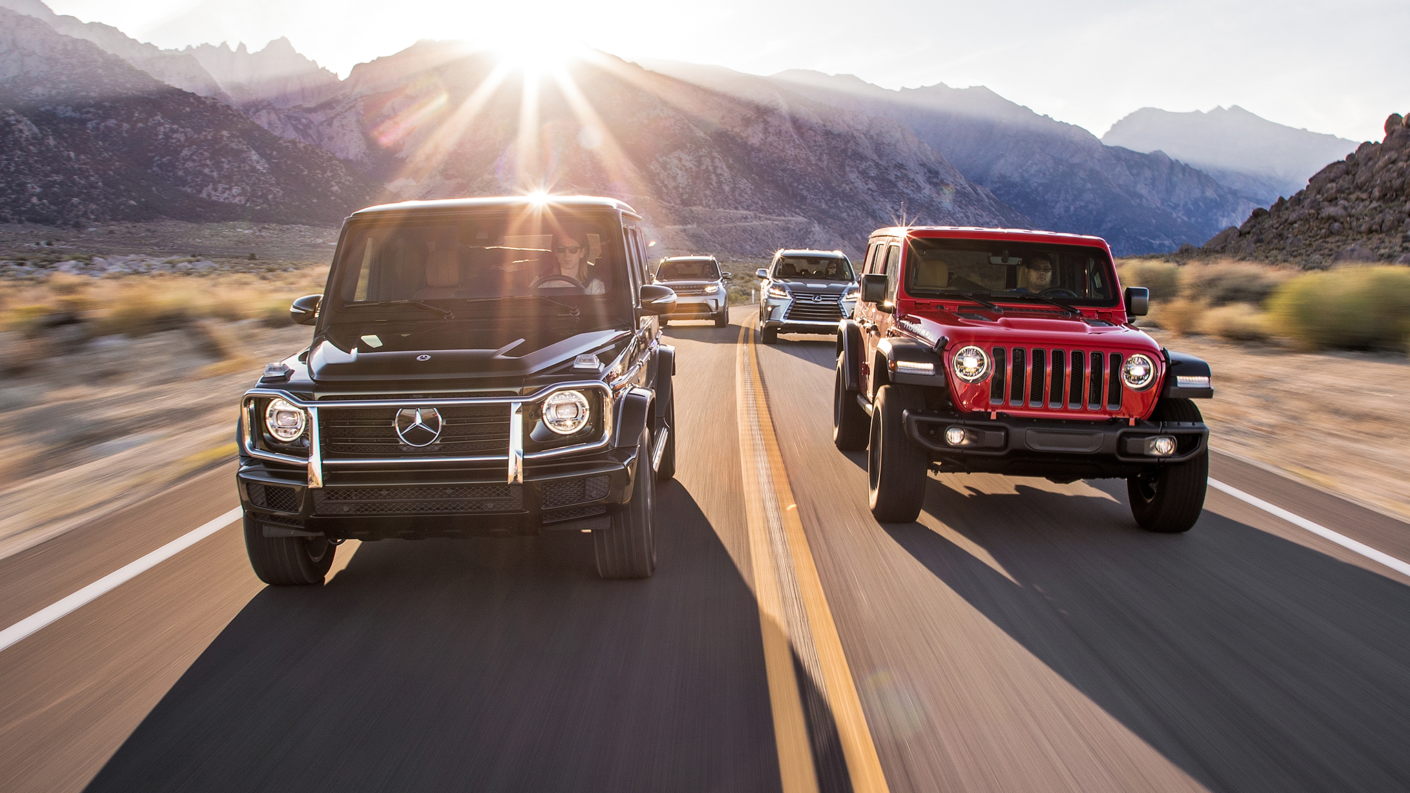 Lexus Lx Vs Jeep Wrangler Vs Mercedes Benz G Class Vs
